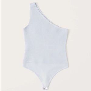 NWT Abercrombie & Fitch Off Shoulder Ribbed Bodysuit